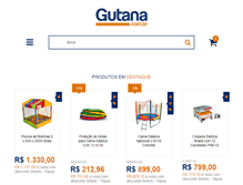 Tablet Screenshot of gutana.com.br